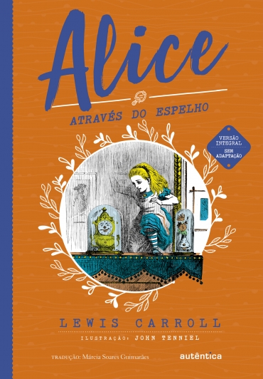 capa do livro Alice Atraves do Espelho